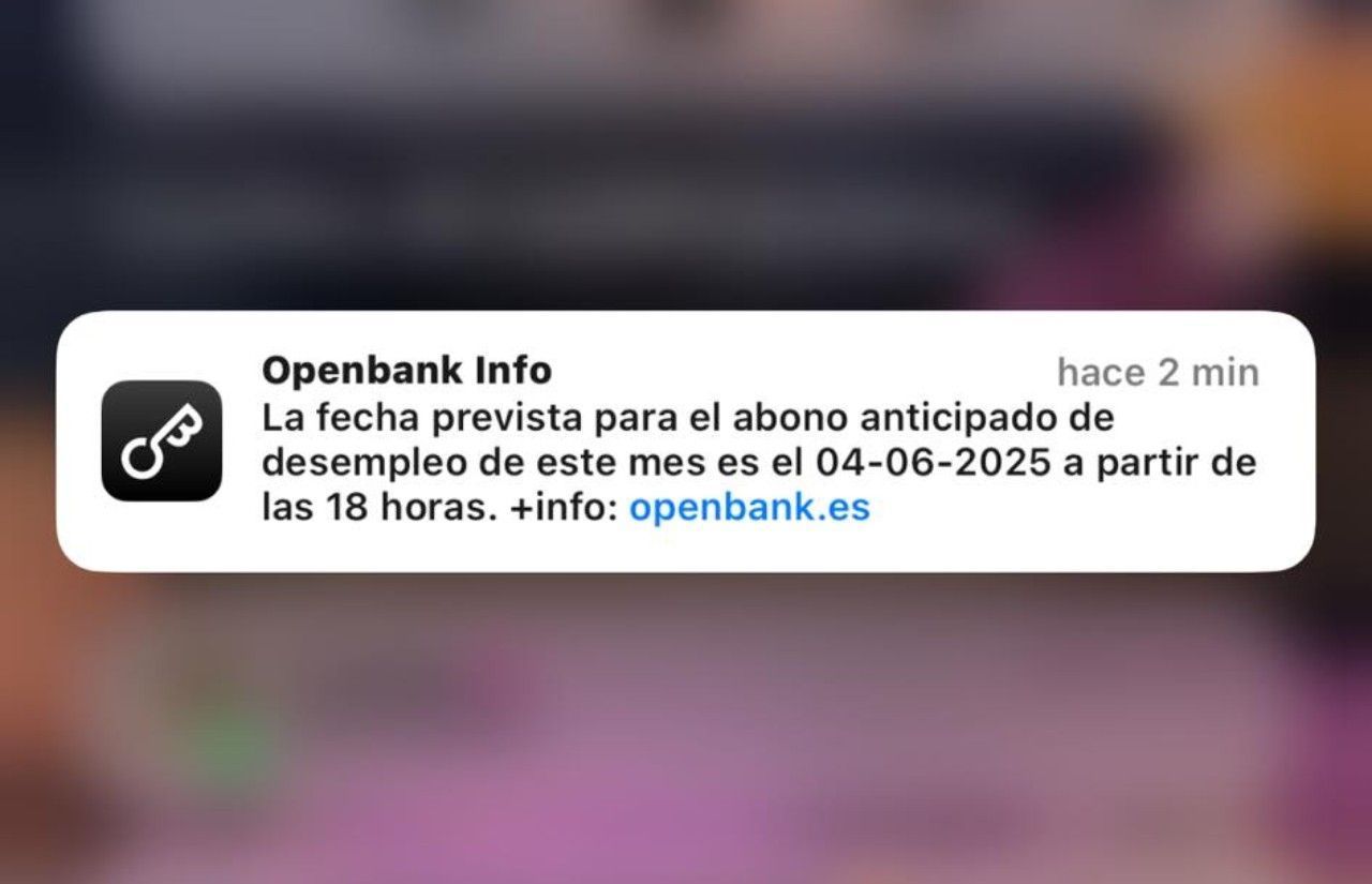 openbank fecha prevista abono paro junio 2025
